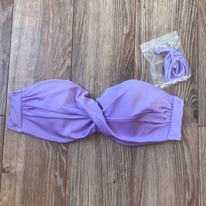 Victoria Secret 36B Strapless Bikini Top W/ Straps